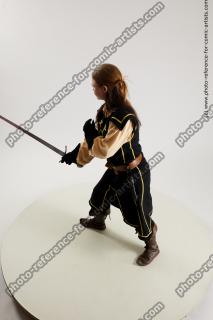 Vinga Medieval Pose With Sword